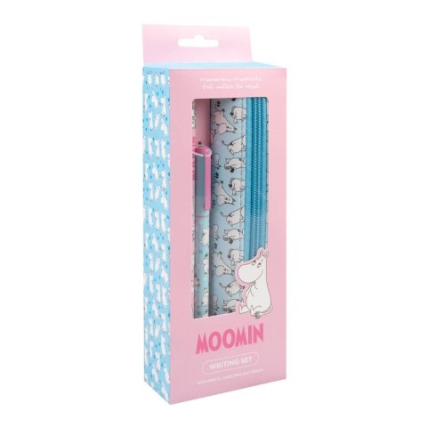 Muminki - Zestaw piórnik z długopisem i ołówkiem Moomin