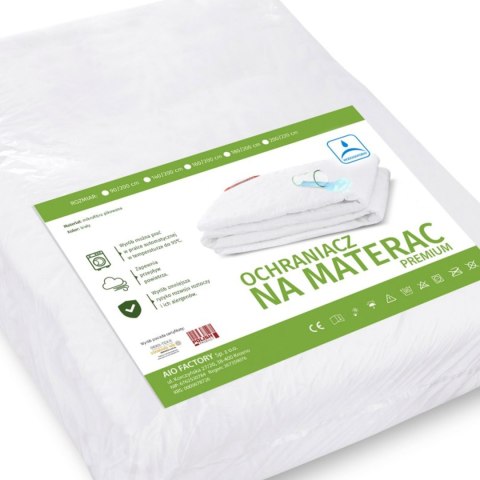 Nakładka, ochraniacz na materac wodoodporna gładka 200x200cm Medicline AIO