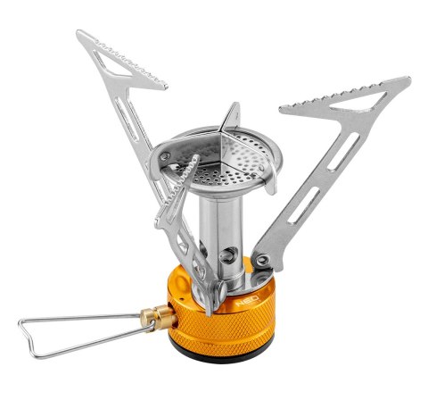 Palnik gazowy turystyczny + 2 naboje z gazem 20-036 NEO TOOLS