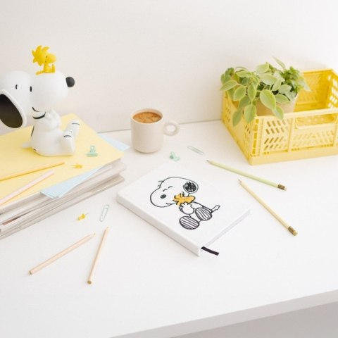 Snoopy - Pluszowy notes / notatnik A5 z kolekcji Lazy Days Snoopy