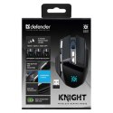 DEFENDER MYSZ GM-885 KNIGHT RF BEZPRZEWODOWA 3200dpi 8P CZARNA Defender
