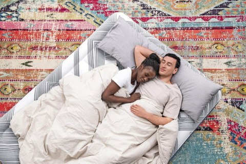 Dmuchany Materac 203 x 152 x 36 cm Bestway 6712Y BESTWAY