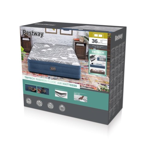 Dmuchany Materac 203 x 152 x 36 cm Bestway 6712Y BESTWAY