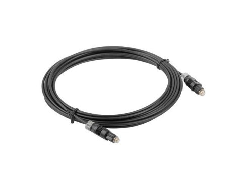 Kabel Lanberg CA-TOSL-10CC-0030-BK (Toslink M - Toslink M; 3m; kolor czarny) Lanberg