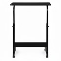 Mobilny stolik pod laptopa biurko dostawiane do fotela czarny ModernHome ModernHome