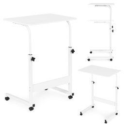 Mobilny stolik pod laptopa biurko dostawiane do fotela kanapy biały ModernHome ModernHome