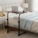 Mobilny stolik pod laptopa biurko dostawiane do fotela kanapy ciemny orzech ModernHome ModernHome