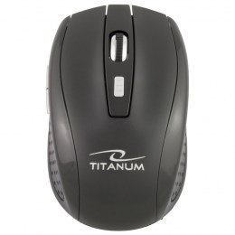 Mysz TITANUM Snapper 6D TM105K (optyczna; 1600 DPI; kolor czarny) TITANUM