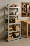 Regał magazynowy 180x90x40 cm stal galwanizowana 5 półek 875 kg ModernHome ModernHome