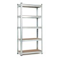 Regał magazynowy 180x90x40 cm stal galwanizowana 5 półek 875 kg ModernHome ModernHome