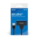 SAVIO ADAPTER SATA (F) - USB-A 3.1 GEN 1 (M) DO DYSKÓW 2.5" AK-68 SAVIO