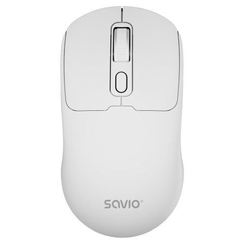 SAVIO MYSZ BEZPRZEWODOWA BT 2.4 GHZ BIAŁA MB-05 SAVIO