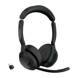Słuchawki nauszne bezprzewodowe Jabra Evolve2 55 MS Stereo Link380c Jabra