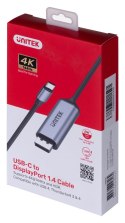 UNITEK KABEL ADAPTER USB-C - DP 1.4 8K 60HZ 1,8M UNITEK