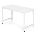 Biurko komputerowe szkolne stół 120x60 cm białe ModernHome ModernHome