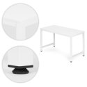 Biurko komputerowe szkolne stół 120x60 cm białe ModernHome ModernHome