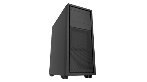 GEMBIRD OBUDOWA FORNAX K500 MIDI-TOWER (2X USB 3.0, 1X USB TYP-C, CZYTNIK KART, HD AUDIO) CZARNA GEMBIRD