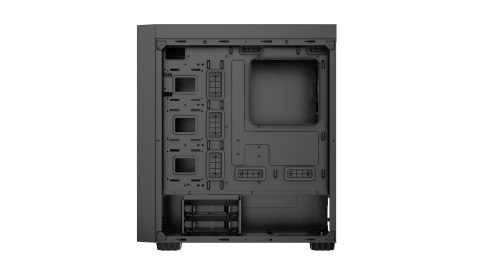 GEMBIRD OBUDOWA FORNAX K500 MIDI-TOWER (2X USB 3.0, 1X USB TYP-C, CZYTNIK KART, HD AUDIO) CZARNA GEMBIRD