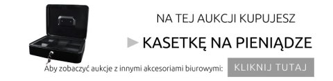 Kasetka na pieniądze duża czarna MALATEC