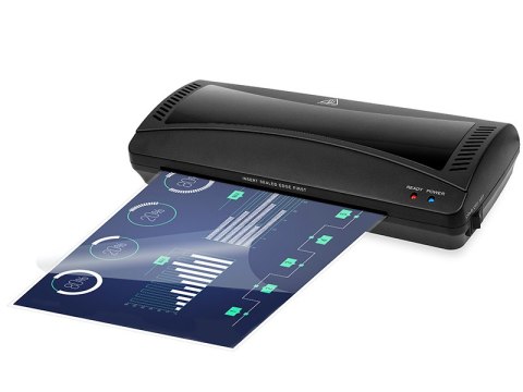 Laminator TRACER TRL-A4 + folie laminacyjne (100 sztuk, A4, 75 mik) TRACER