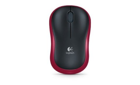 Mysz bezprzewodowa Logitech M185 910-002237 (optyczna; 1000 DPI; kolor czerwony) Logitech