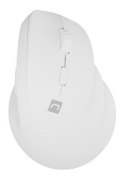 NATEC MYSZ WERTYKALNA CRAKE 2 BEZPRZEWODOWA 2400DPI BT 5.2 +2.4GHZ BIAŁA NATEC