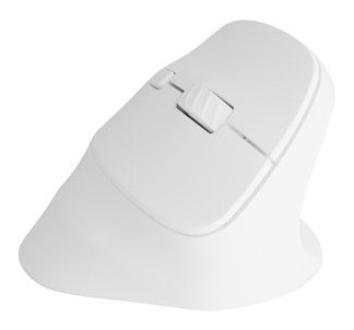 NATEC MYSZ WERTYKALNA CRAKE 2 BEZPRZEWODOWA 2400DPI BT 5.2 +2.4GHZ BIAŁA NATEC