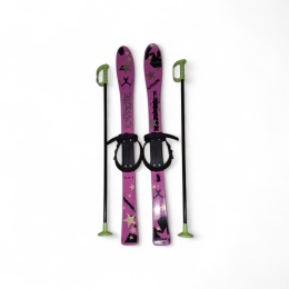 Children's skis + poles 90cm Extreme