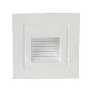 Oprawa schodowa LED V-TAC 3W LED kwadrat biała 230V VT-1128 3000K 180lm