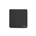 SAVIO GAMING MOUSE PAD 250X250X2MM, STITCHED EDGES BLACK EDITION PRECISION CONTROL S SAVIO