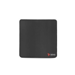 SAVIO GAMING MOUSE PAD 250X250X2MM, STITCHED EDGES BLACK EDITION TURBO DYNAMIC S SAVIO