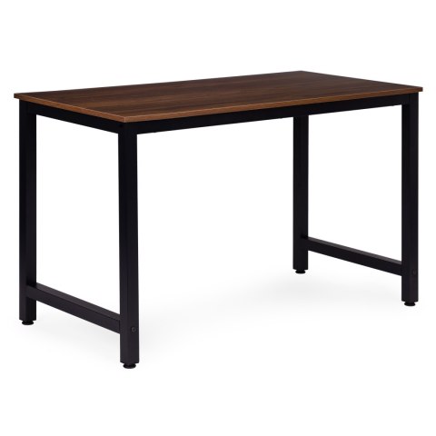 Biurko komputerowe szkolne stół 120x60 cm ciemny orzech ModernHome ModernHome