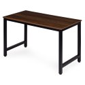 Biurko komputerowe szkolne stół 120x60 cm ciemny orzech ModernHome ModernHome