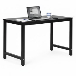 Biurko komputerowe szkolne stół 120x60 cm czarne ModernHome ModernHome