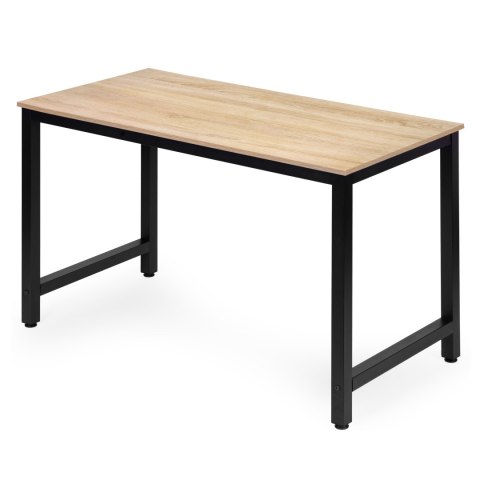 Biurko komputerowe szkolne stół 120x60 cm jasny dąb ModernHome ModernHome