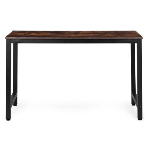 Biurko komputerowe szkolne stół 120x60 cm postarzany orzech ModernHome ModernHome