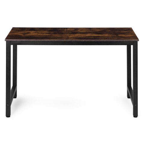 Biurko komputerowe szkolne stół 120x60 cm postarzany orzech ModernHome ModernHome