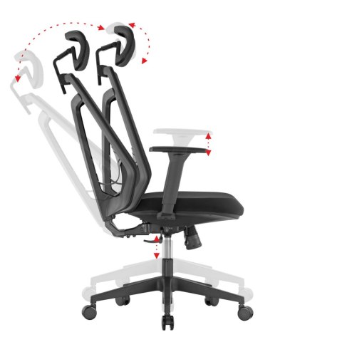 FOTEL ERGONOMICZNY OBROTOWY BIUROWY ART CH-03 Chief (05-40) ART