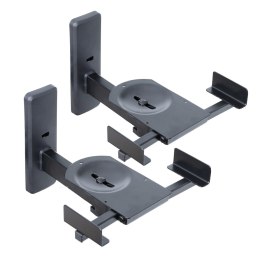 UCHWYT DO GŁOŚNIKÓW zaciskowy czarny 20kg 2szt G-10 ART ART