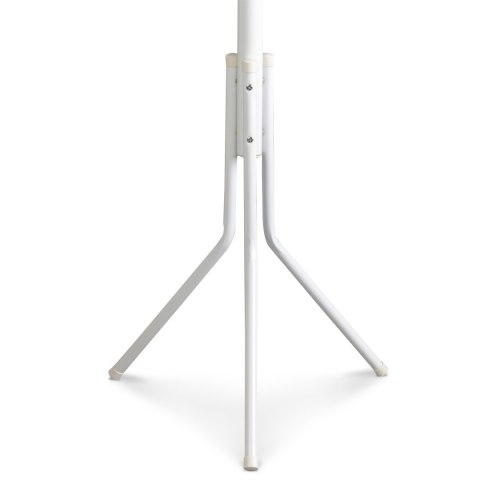 Wieszak stojący 11 haczyków na ubrania metal biały ModernHome ModernHome