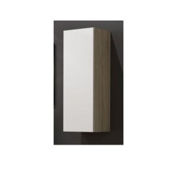 Witryna VIGO '90' pełna 90/35/32 sonoma/biały poł. Cama MEBLE