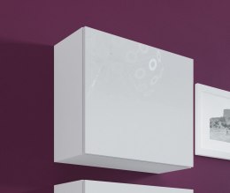 Witryna VIGO kwadrat 50/50/30 biały/biały połysk Cama MEBLE