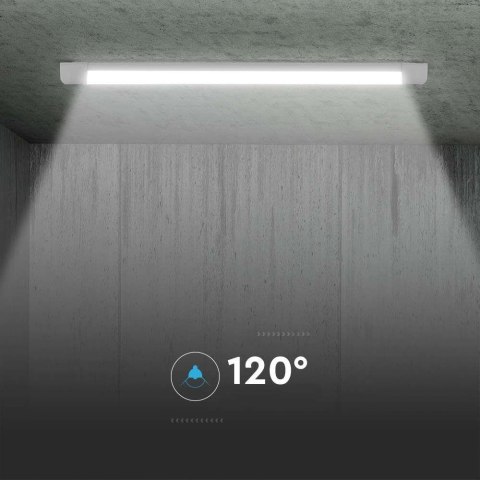 Oprawa V-TAC 10W LED liniowa natynkowa CREE CHIP 30cm 120Lm/W VT-8-10 6500K 1200lm 6 Lat gwarancji