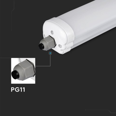 Oprawa hermetyczna LED V-TAC G-series 120cm 36W 120Lm/W VT-1249 4000K 4320lm