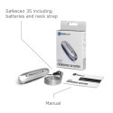 SAFESCAN 35 Grey Suitable for Banknotes, ID documents Number of detection points 3 SAFESCAN