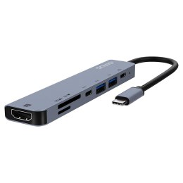 SAVIO HUB USB-C 7 W 1 AK-82 SAVIO