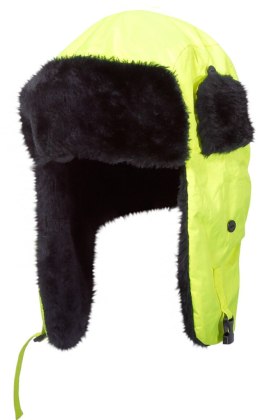 Czapki ocieplane uszanki żółte l102020s, 12szt, ce, lahti Lahti Pro