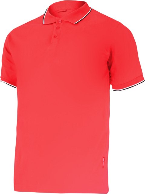 Koszulka polo 190g/m2, czerwona, "xl", ce, lahti Lahti Pro