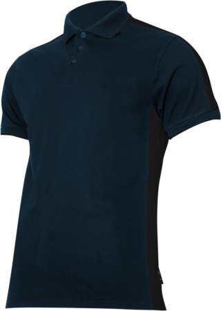 Koszulka polo 190g/m2, granatowo-czarna, "2xl", ce, lahti Lahti Pro