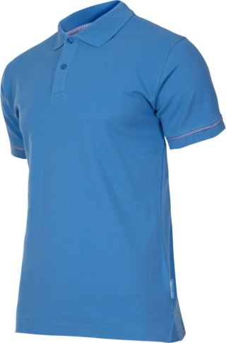 Koszulka polo, 220g/m2, niebieska, "xl", ce, lahti Lahti Pro